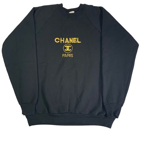 pull chanel paris|chanel sweatshirt pullovers.